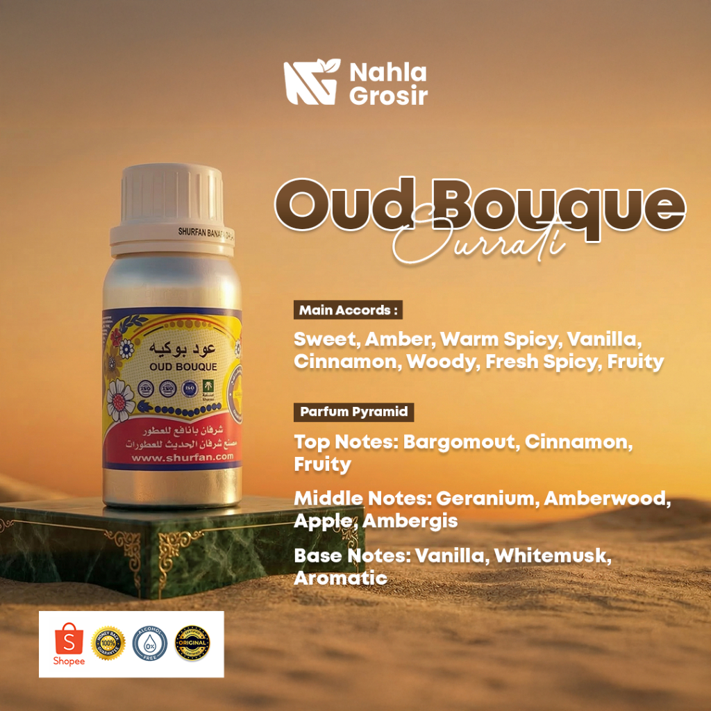 BANAFA OUD BUKIYAH ORIGINAL SEGEL