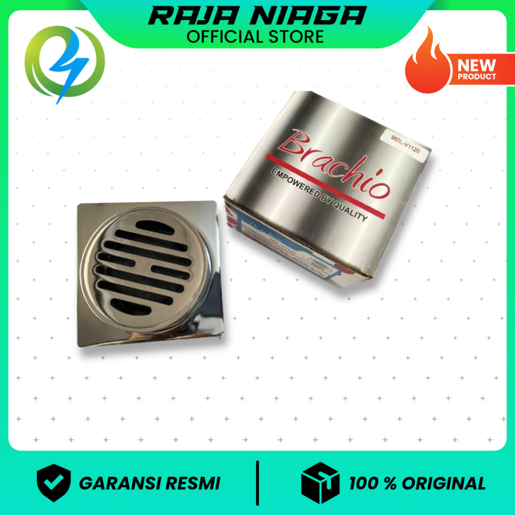 Floor Drain 2" 115x115mm Brachio