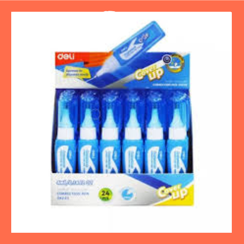 DELI Correction pen/tip ex cair 4ml 39293