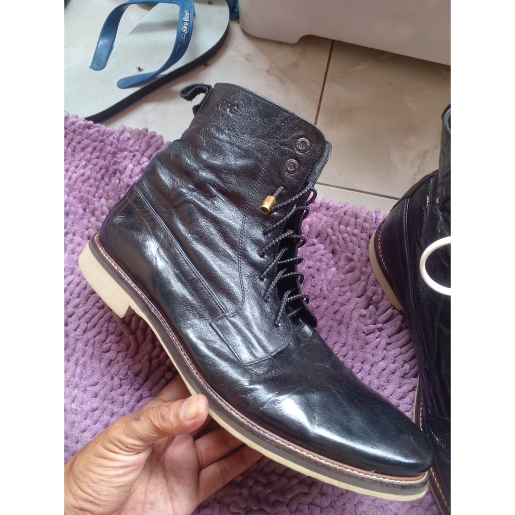 SEPATU PRIA KULIT MEWAH McGREGOR NEWYORK SIZE 43 MADEIN PORTUGAL
