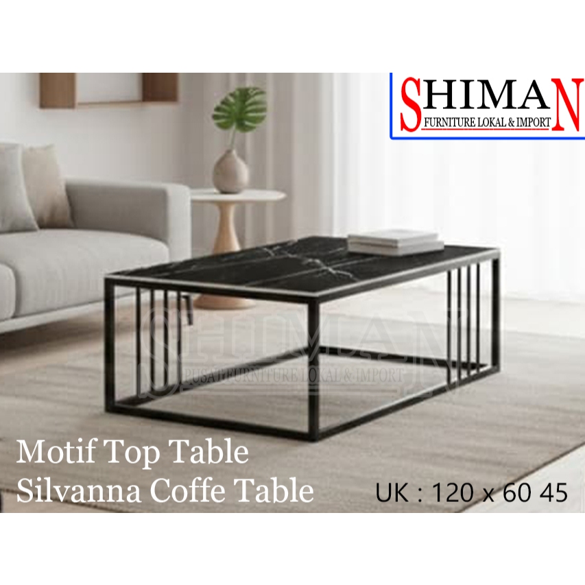 Meja Tamu Alas Granit | Meja Tamu Minimalis