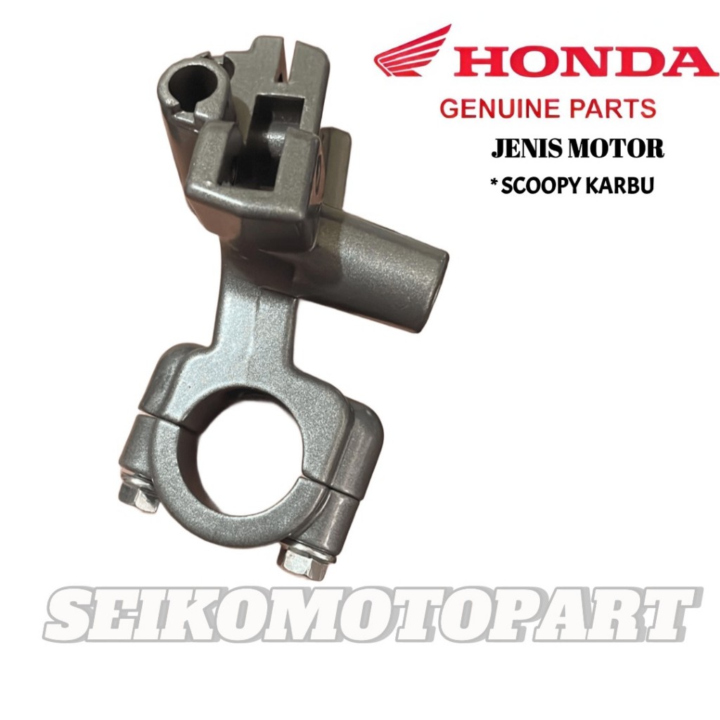 Dudukan Handle Rem Kiri SCOOPY Karbu/ Dudukan Spion Kiri Motor HONDA SCOOPY Karbu SCOOPY Lama