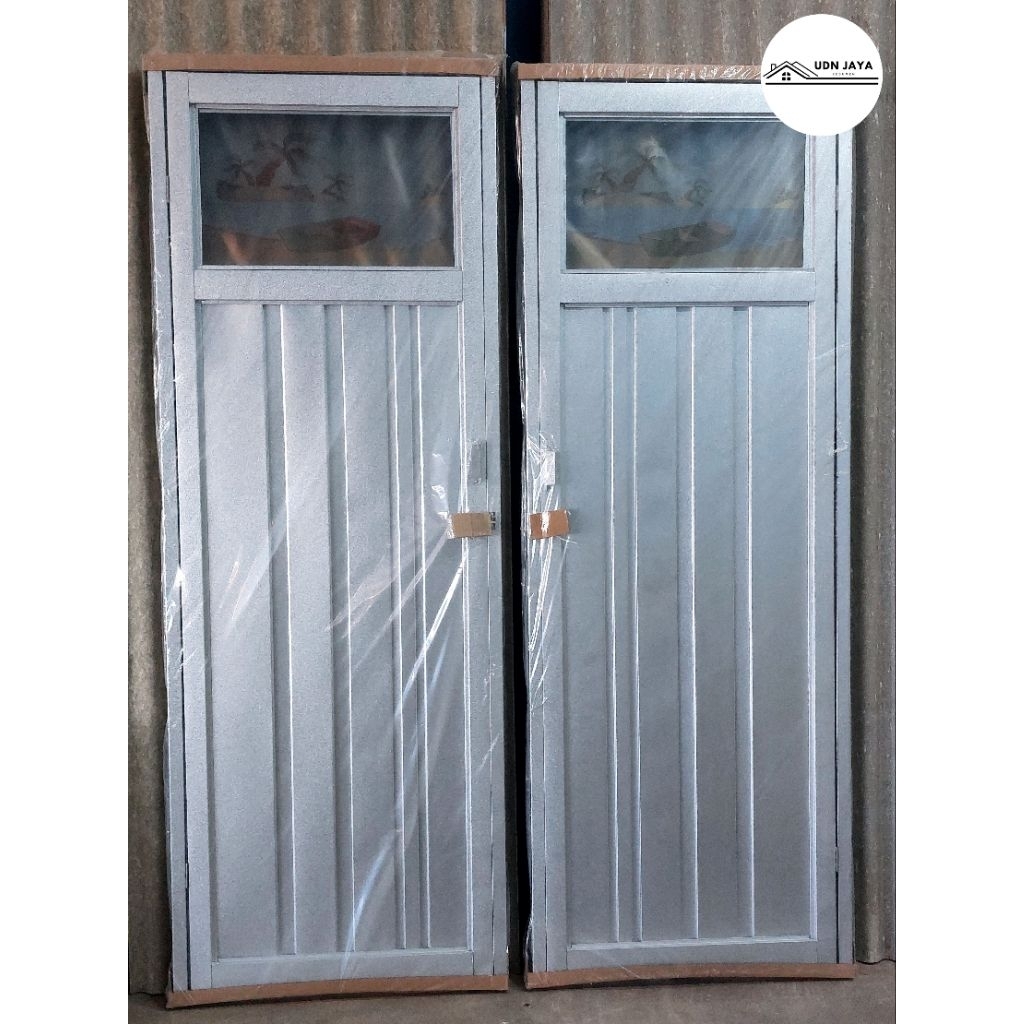 Pintu Kamar Mandi Galvalum Wing King Door Eco WKD v2.1 Tebal 025 Tct Kokoh Kuat Anti Karat ( Harga S