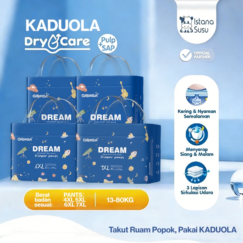 [Beli 1 Ambil 1] Popok Bayi Kaduola 4XL-7XL Celana Popok Anti Bocor Ekstra Lembut & 12 JAM Kering Hi