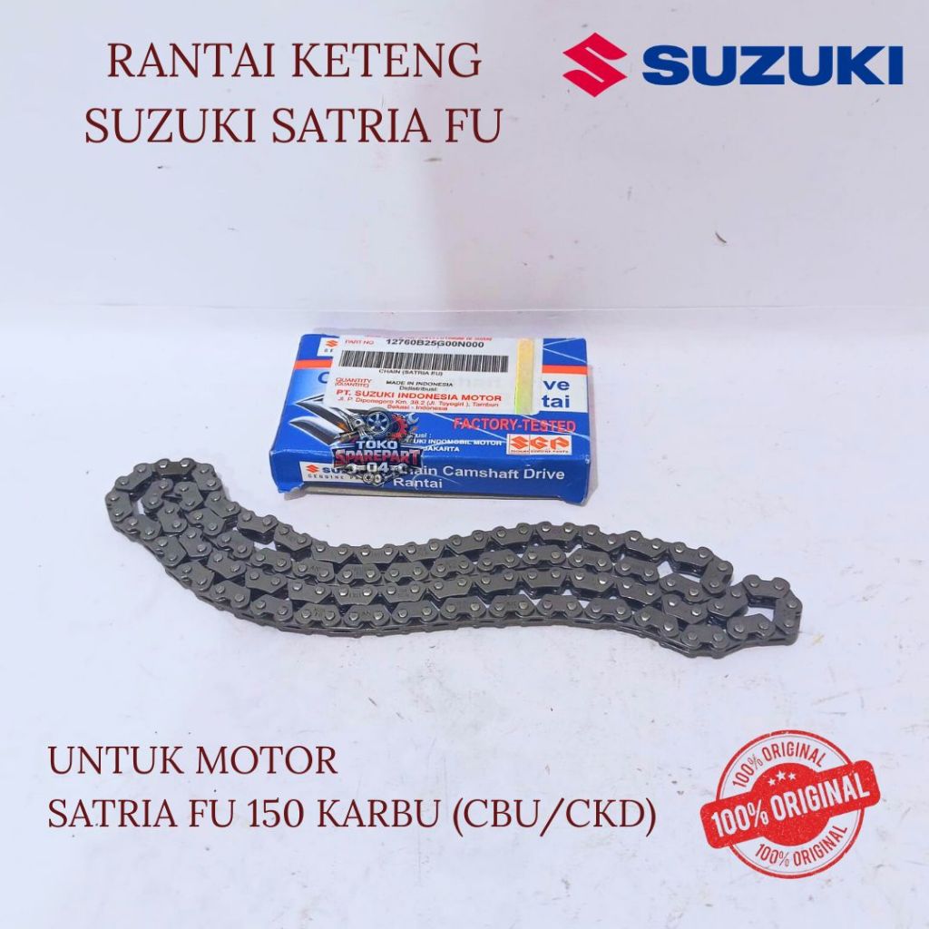 RANTAI ORIGINAL SUZUKI SATRIA FU SATRIA FU 150 KARBU (CBU/CKD)