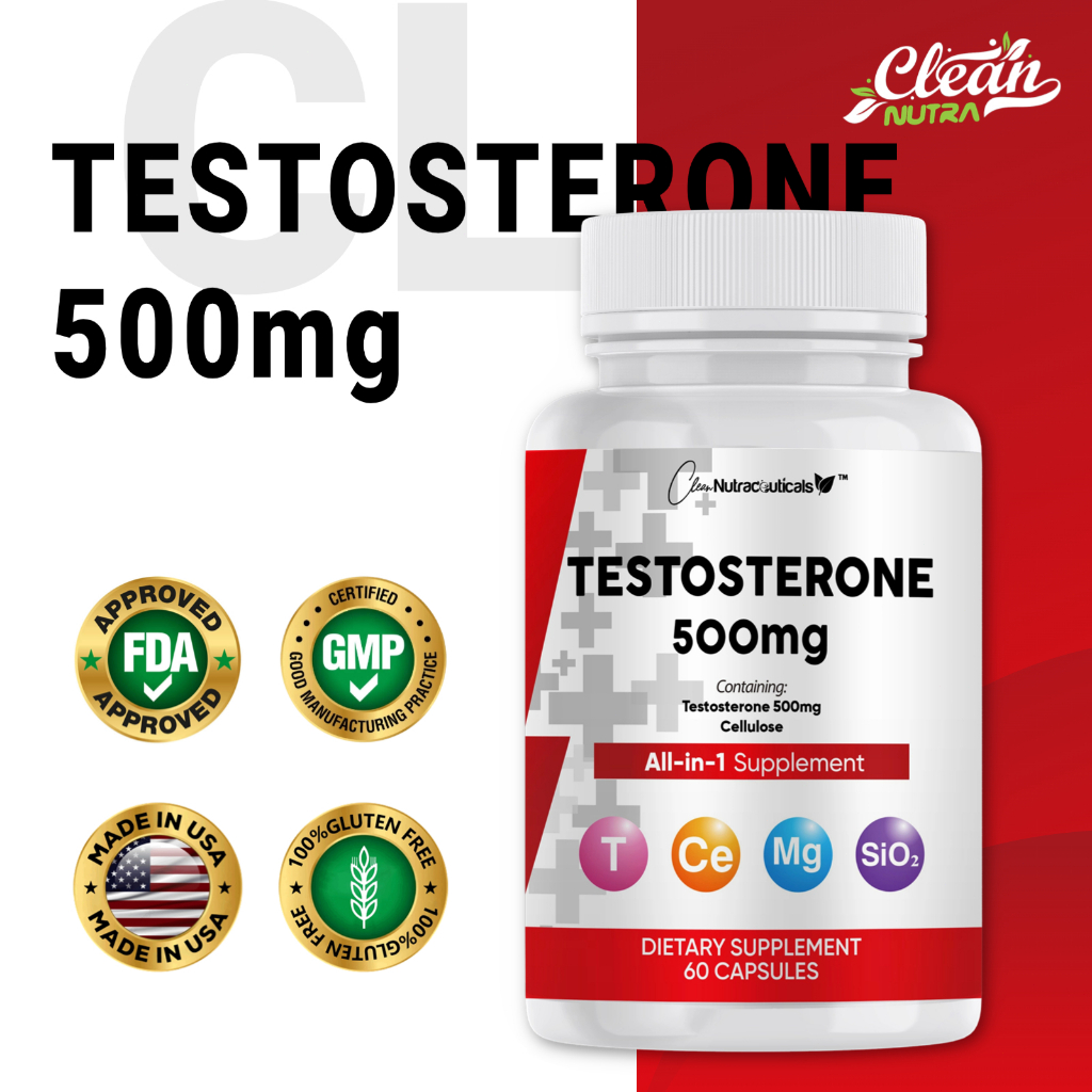 Suplemen Testosterone, dukung kekuatan & keseimbangan energi setiap hari