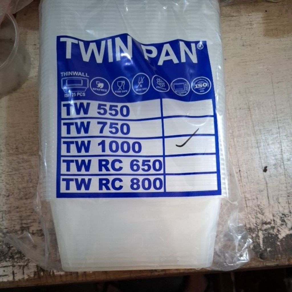 Thinwall Twin pan 1000