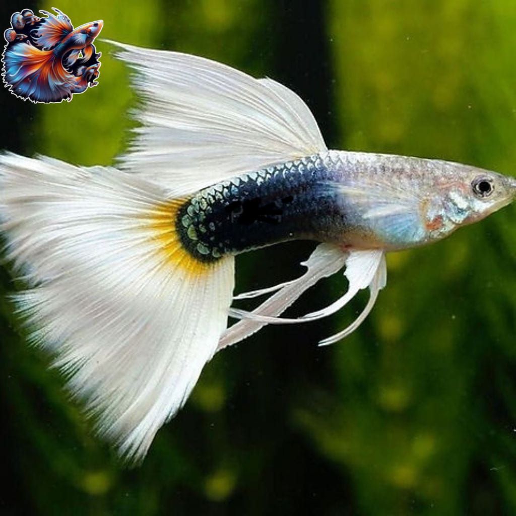 HIASAN AQUARIUM BURAYAK GUPPY HB WHITE RIBBON ISI 5