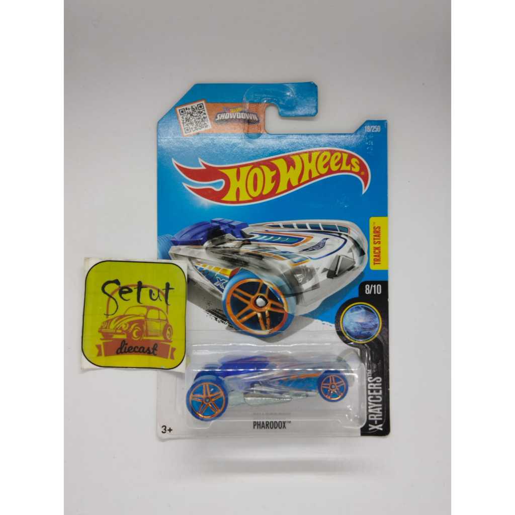 HOT WHEELS HOTWHEELS PHARADOX XRAY BENING BIRU BLUE