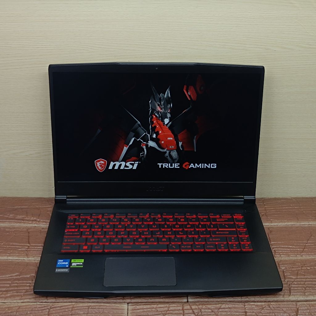 Laptop MSI GAMING GF63 12UC Intel Core i5-124500H RAM 8GB SSD 512GB RTX 3050 GEN12 144Hz