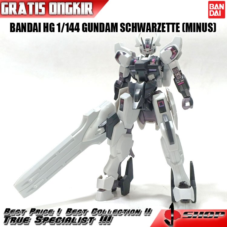 BANDAI HG 1/144 GUNDAM SCHWARZETTE (MINUS) HG3834