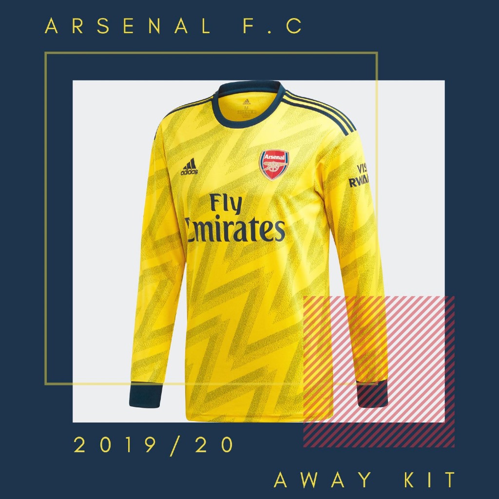 Jersey Arsenal Original Away 2019/20 Long Sleeve - Small