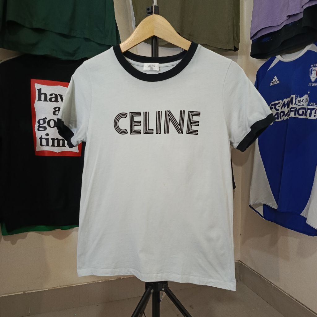 Kaos Celine Paris Japan Size S