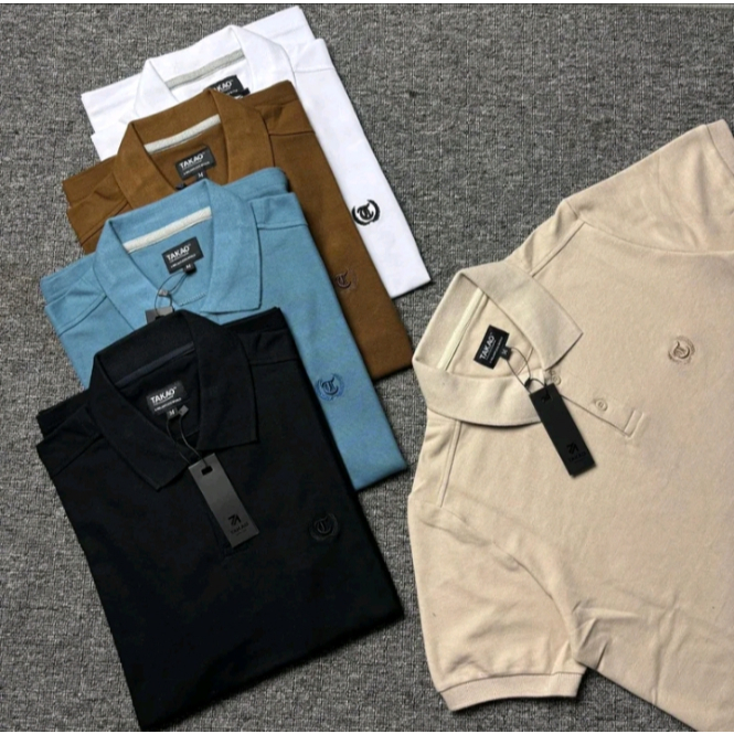 Kaos Polo Bordir Timbul Original Brand Local Bahan Pique Diamond 24s