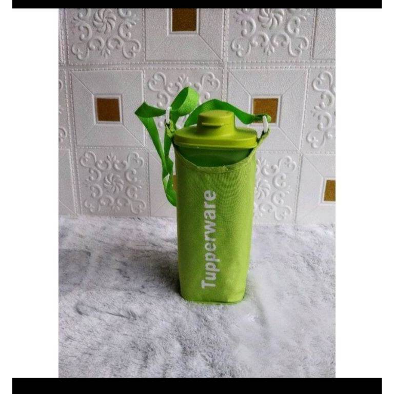 Tupperware Tas Slime Line untuk Botol Minum Ukuran 1,5-2 Liter Bahan Tebal Awet Tahan Lama Hijau