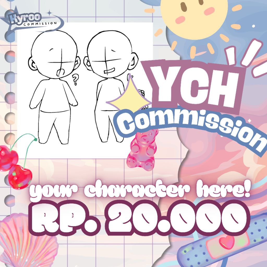 YCH Commission —Commission Art (READ DESCRIPTION)