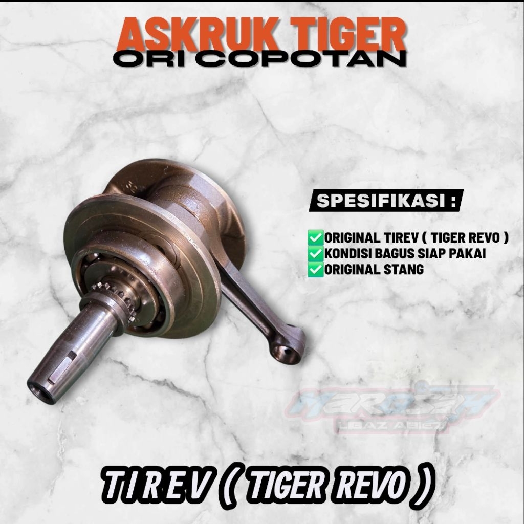 ASKRUK TIGER ORI COPOTAN KRUK AS TIGER ORI COPOTAN ZARA RACING ID