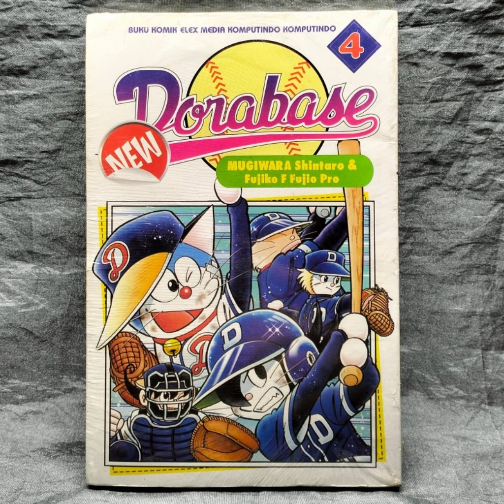 KOMIK BUKU FISIK DORAEMON NEW DORABASE NO 4 BAHASA INDONESIA