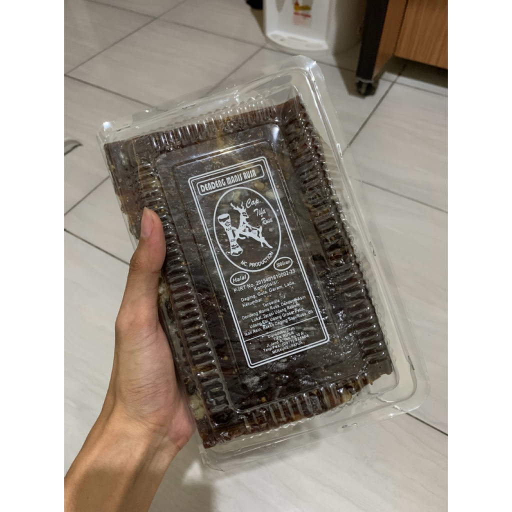 Dendeng Rusa Manis Cap Tiga Rusa 500gr