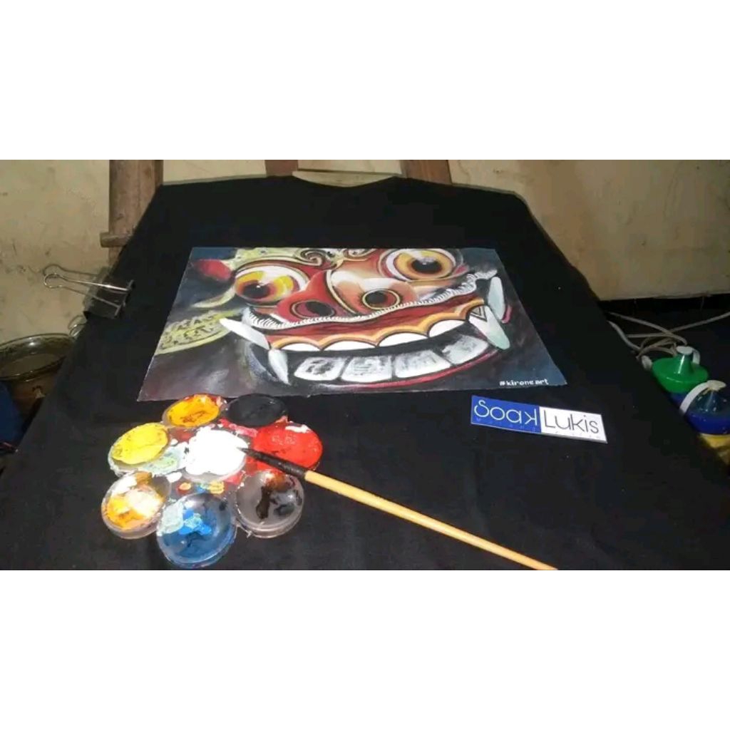 KAOS LUKIS / CUSTOM DESIGN / ORIGINAL PAINTING