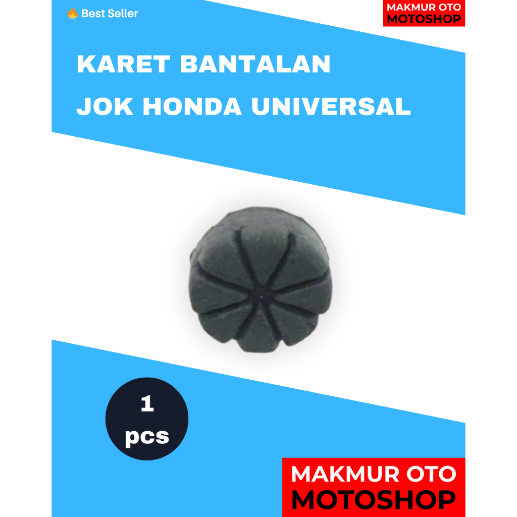 1 pcs Karet Bantalan Jok Motor Honda – Karet Ganjel Sadel Vario Beat Scoopy Supra Sonic Universal