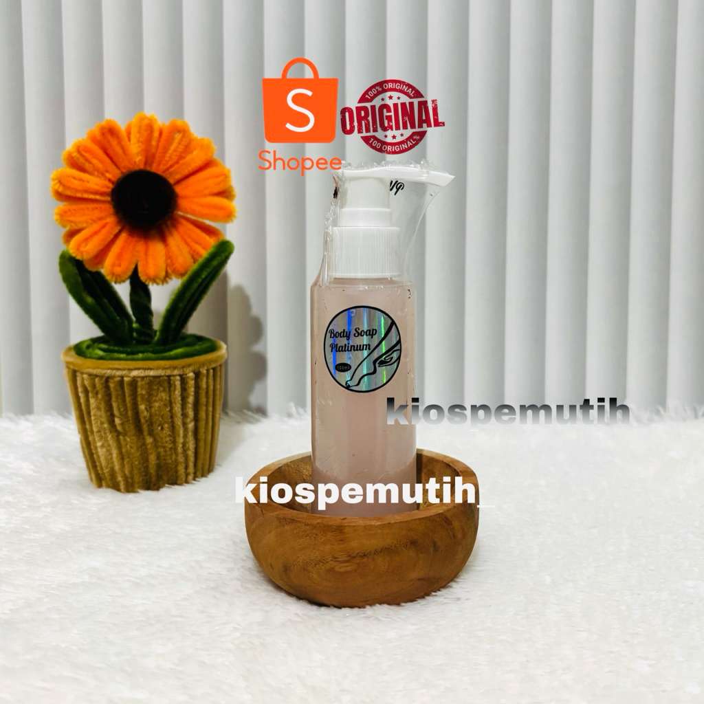 BODY SOAP PLATINUM ORIGINAL 100ML