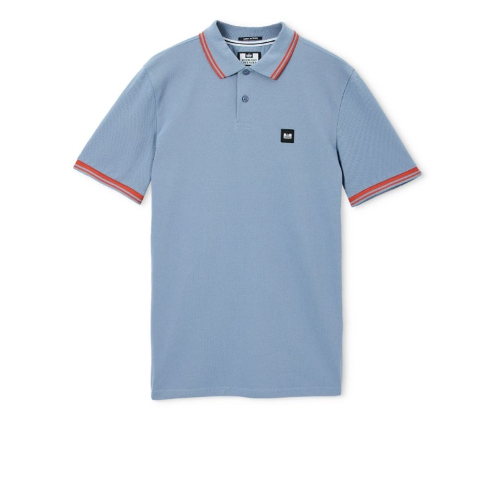Weekend Offender Levanto Polo Shirt Blue Shadow Original