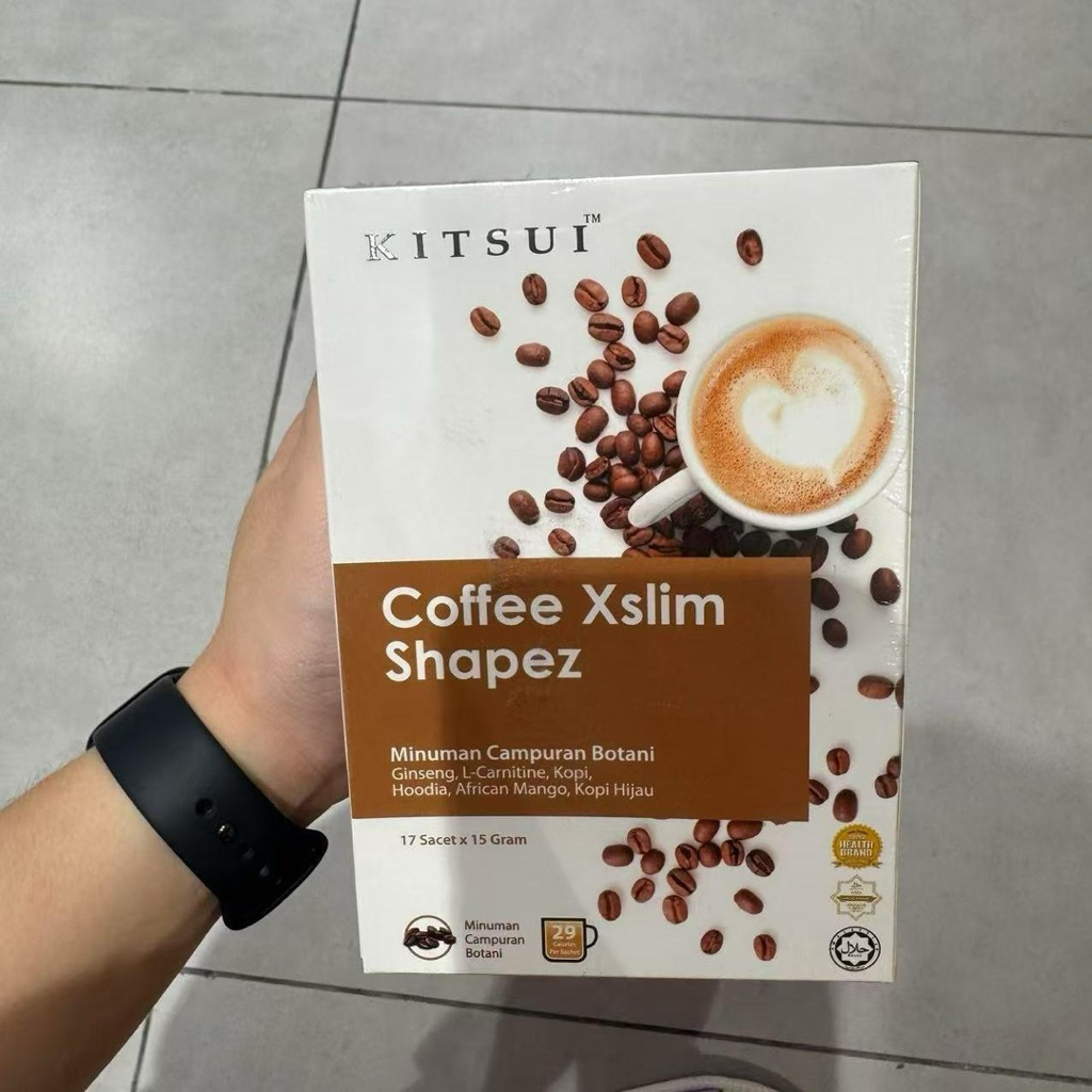KITSUI COFFEE XSLIM SHAPEZ 17sachet / 35sachet