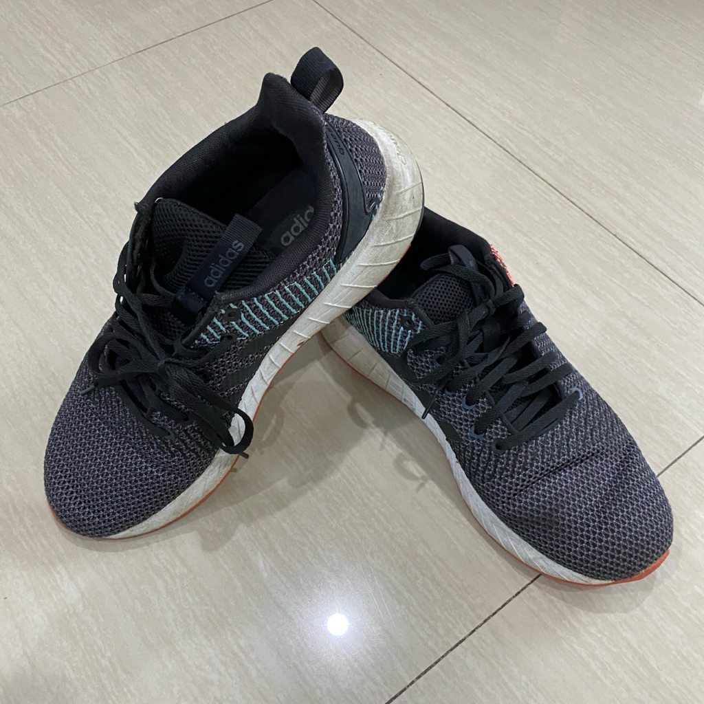 PRELOVED ADIDAS Ortholite Float Sepatu Sneakers Pria Size 43 1/2 insole 27.5cm Warna Hitam