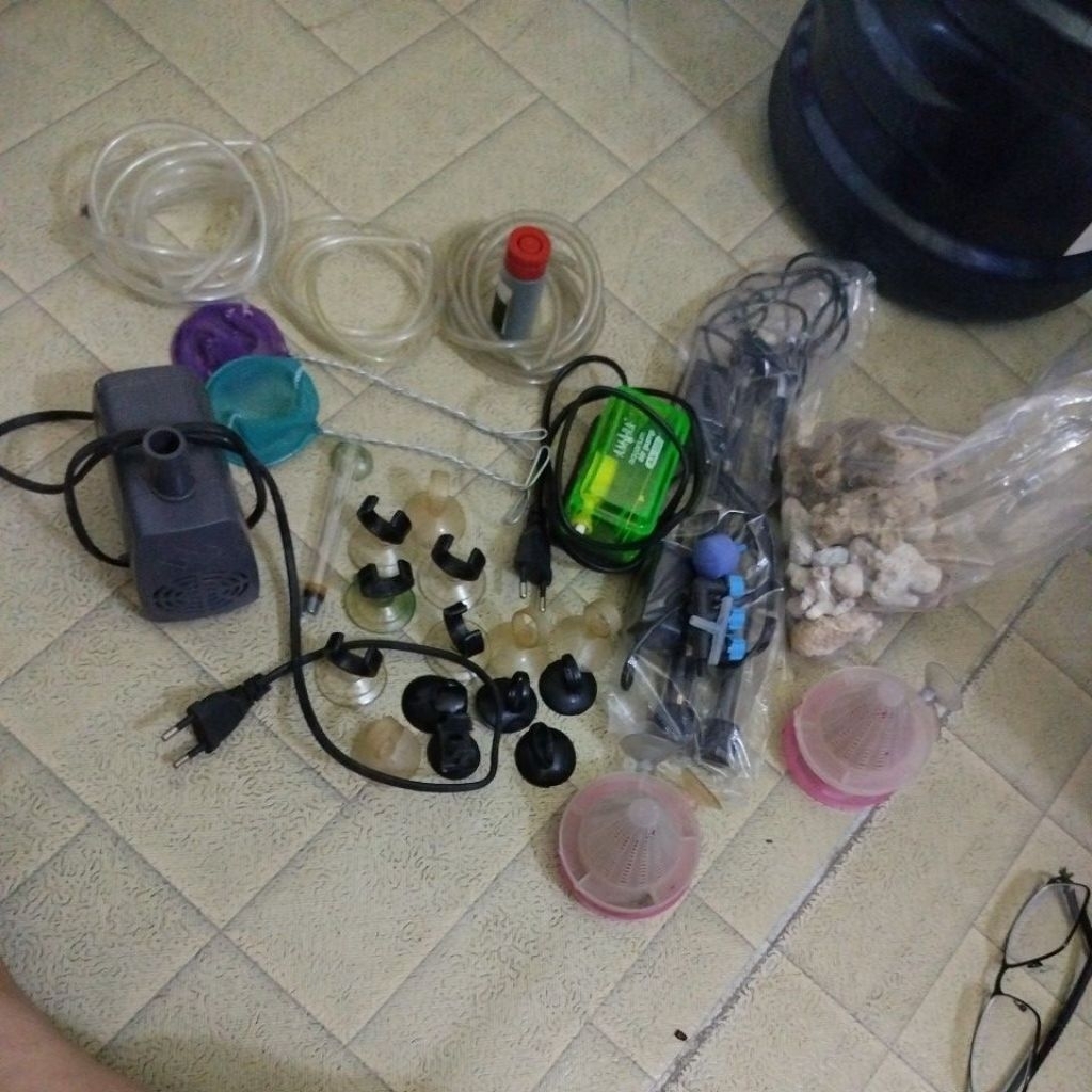 Pompa Air Aquarium Aerator dll / BEKAS?