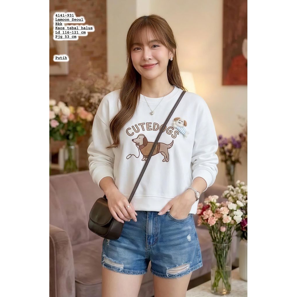 ATASAN TANGAN PANJANG 4141 LAMOON SEOUL BANGKOK