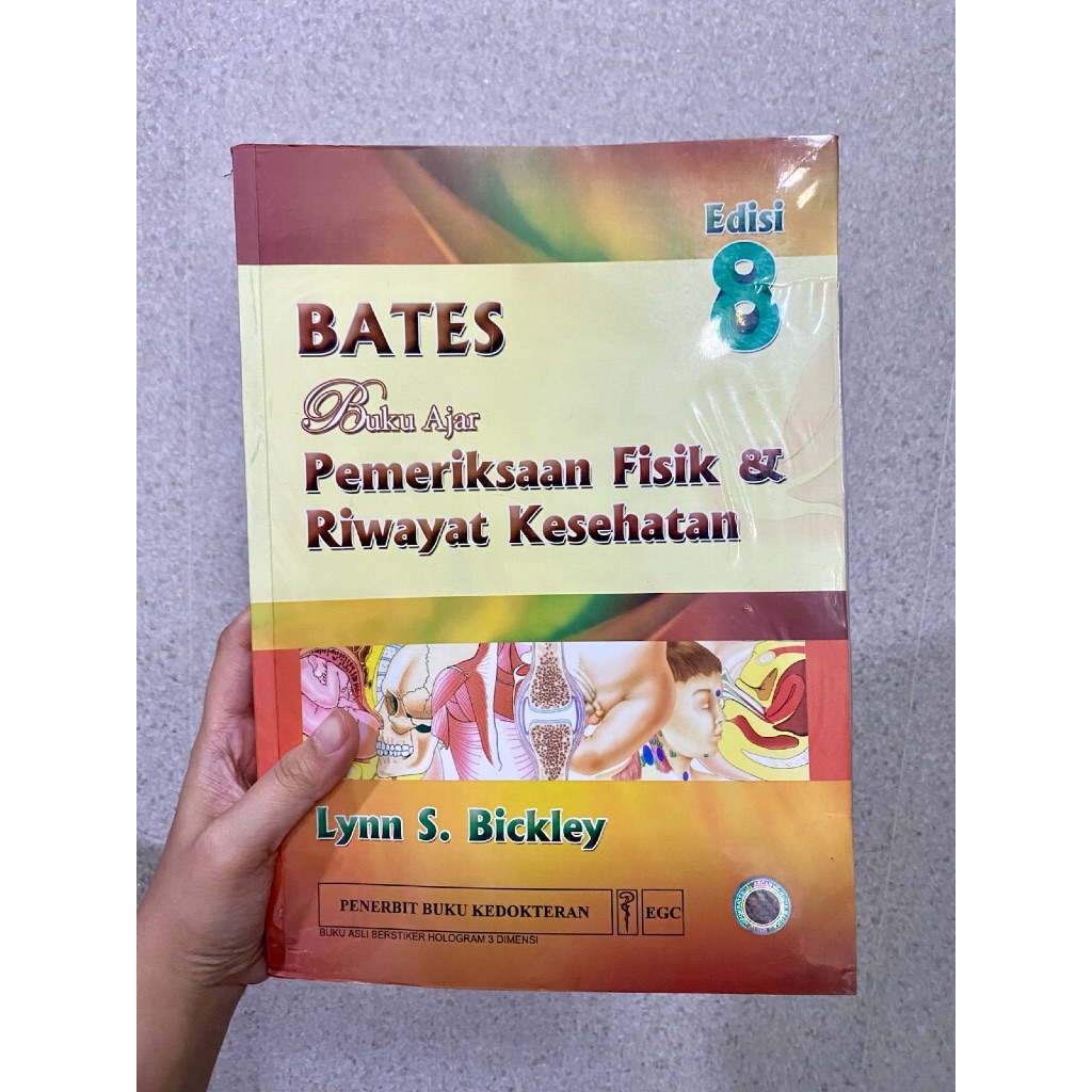 Bates Pemeriksaan Fisik & Riwayat Kesehatan Ed 8 – Buku Kedokteran Original
