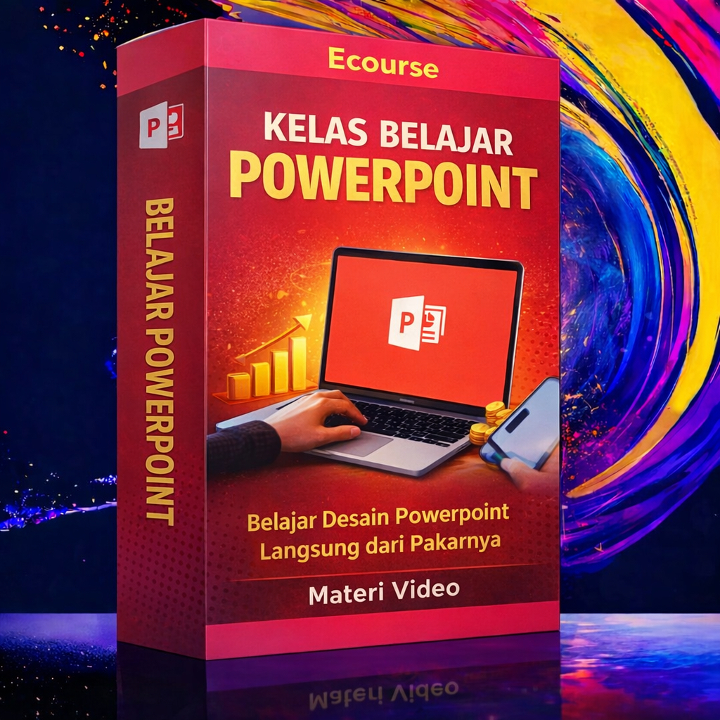 KELAS BELAJAR POWERPOINT - Belajar Desain Powerpoint Langsung dari Pakarnya - Materi Video