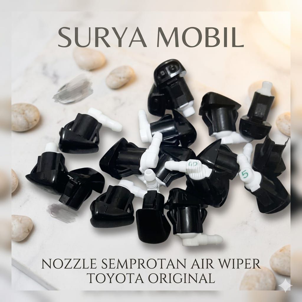 Nozzle air wiper Toyota Kijang Kapsul,Camry, Vios,Yaris dan Fortuner Original