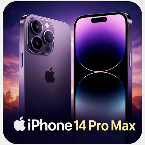 Iphone 14 Pro Max 128GB & 256GB iPhone fullset  Apple A16 Bionic