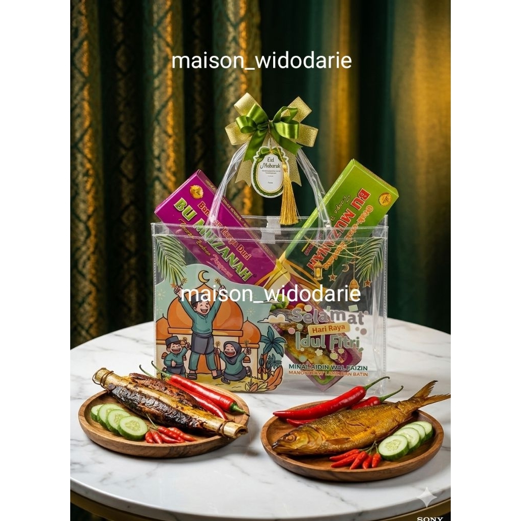 HAMPERS OTAK-OTAK BANDENG DAN BANDENG ASAP TANPA DURI BU MUZANAH