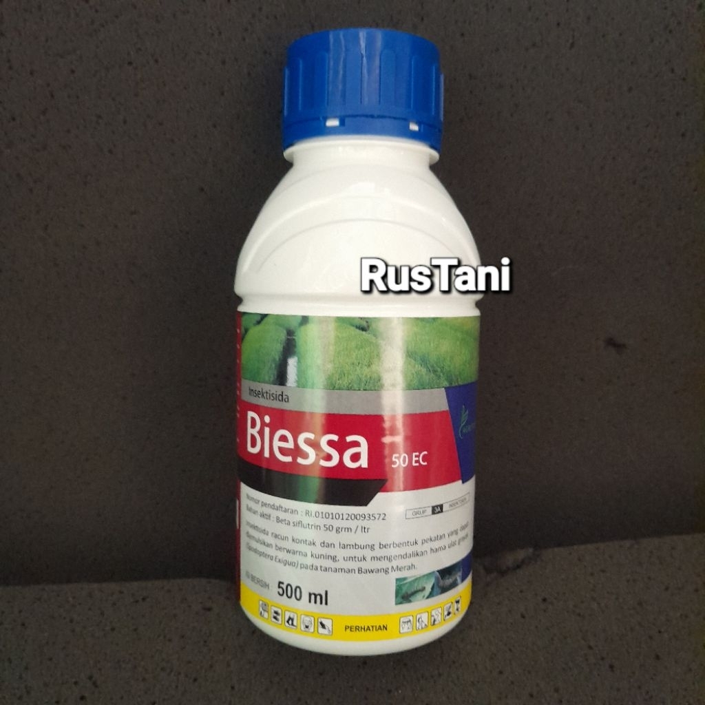 Insektisida Biessa 50EC 500ml Bahan aktif : Beta siflutrin 50g/l