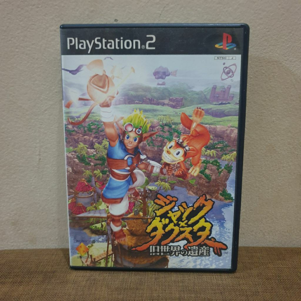 CD Kaset PS 2 Playstation 2 Jak x Daxter REGION JAPAN ORIGINAL