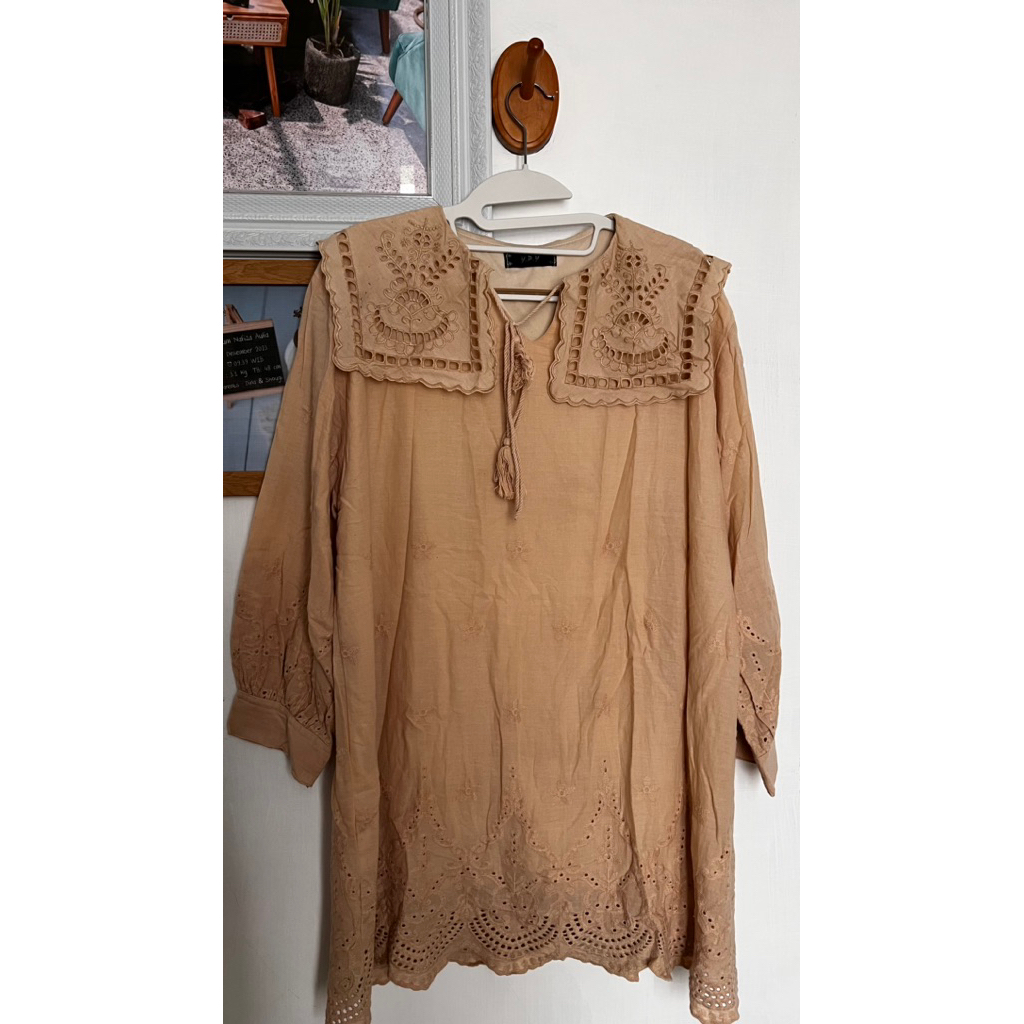 KATBOL TUNIC BUTTER CREAM ALL SIZE