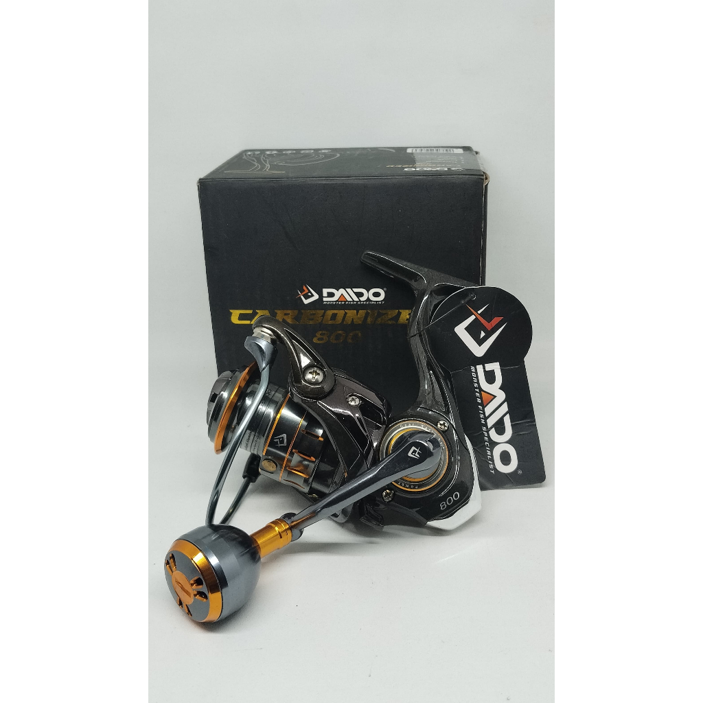 Reel Daido Carbonized 800 - 1000 - 2000 Power Handle