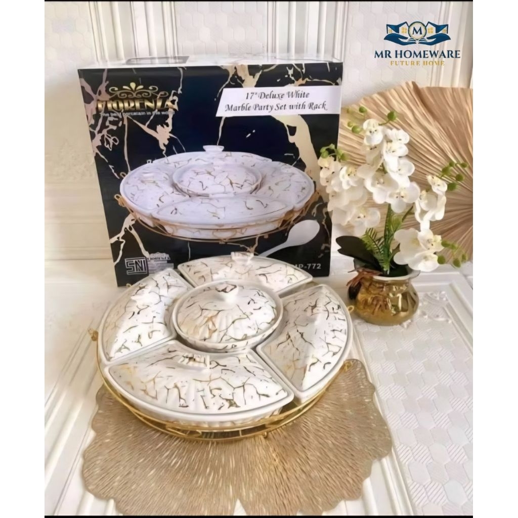 set prasmanan/wadah saji/snack fiorenza