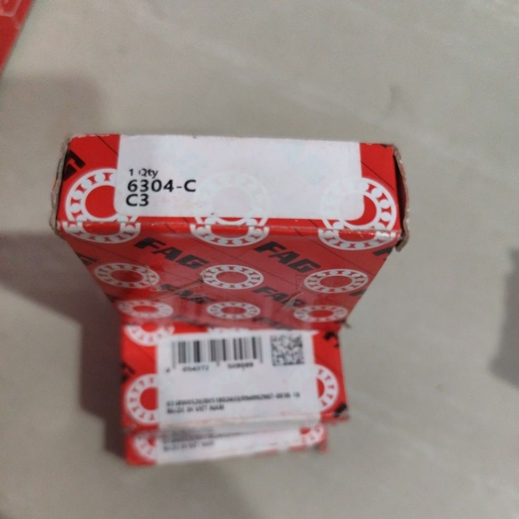 Bearing fag 6304 c3
