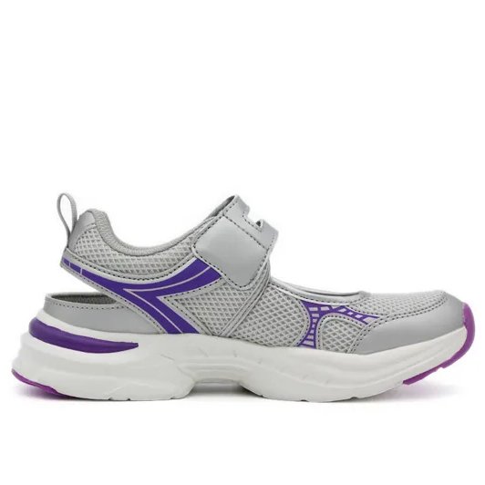 SEPATU WANITA DIADORA PULIZIA GREY WHITE SNEAKERS CASUAL BNIB RESMI SALE