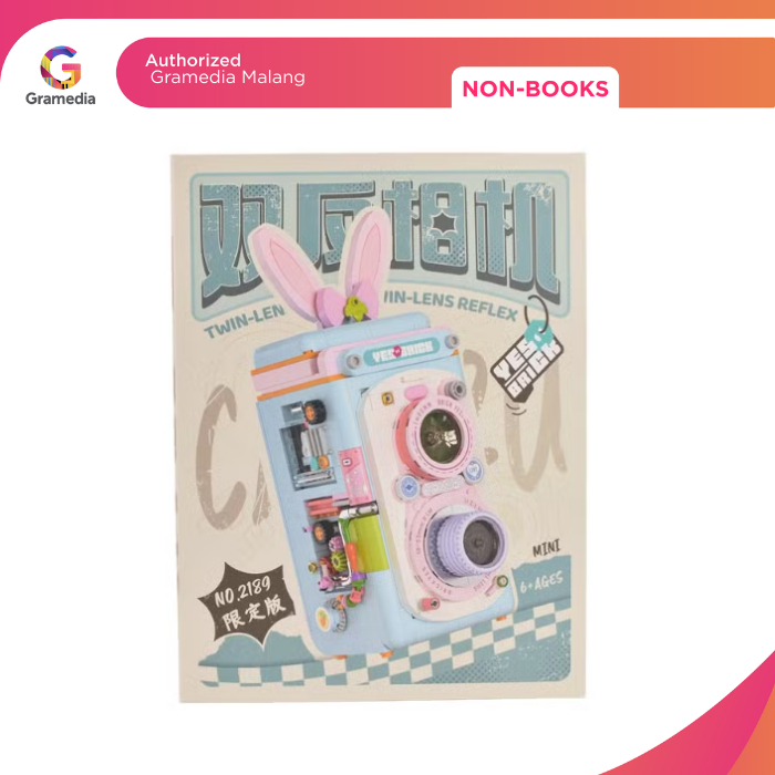 Gramedia Malang - Kukiko Twin-Lens Reflex Camera Bricks Set (782pcs)