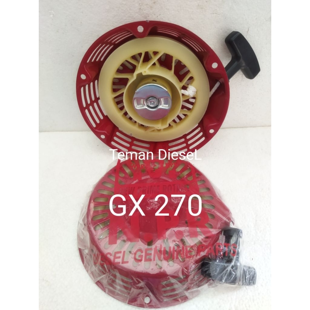 Tarikan Mesin GX270 9HP Recoil Starter Mesin Bensin GX270