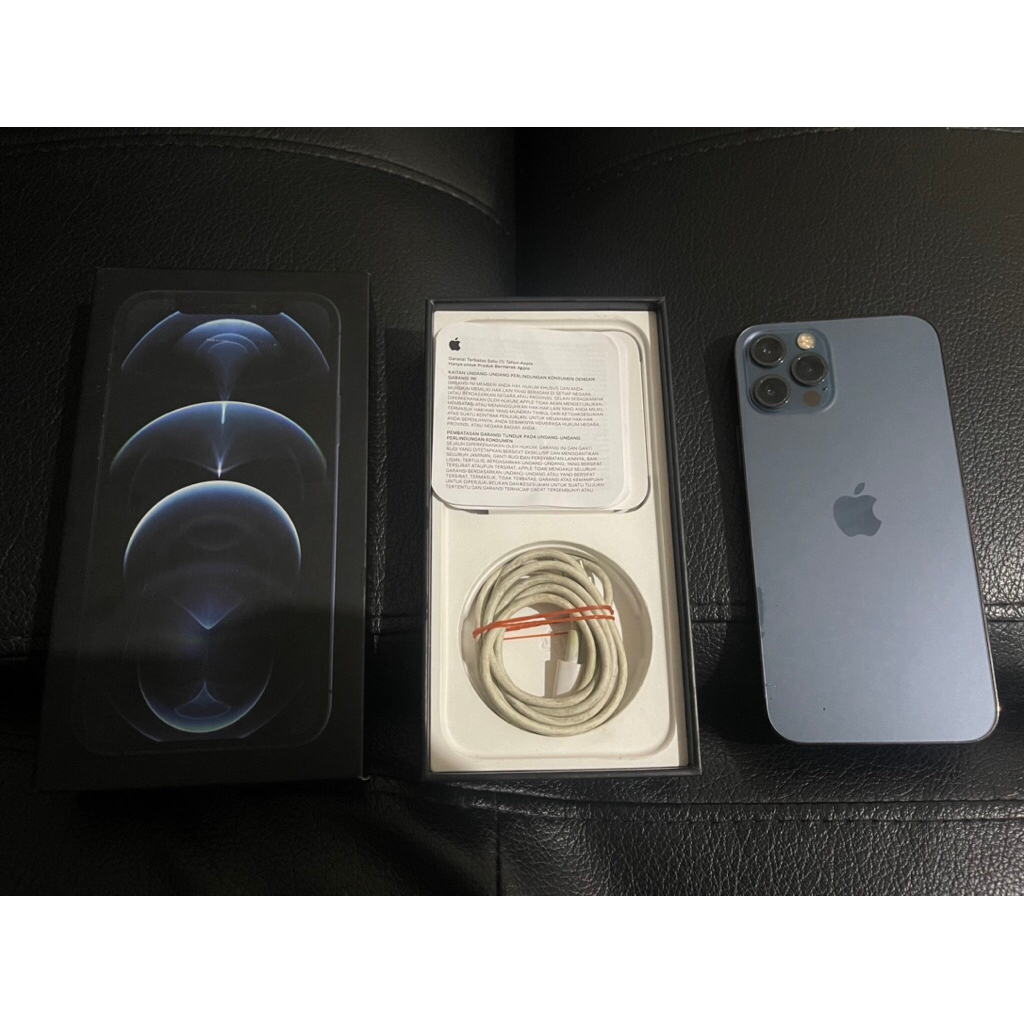 iphone 12 pro 256GB ibox second mulus fullset original