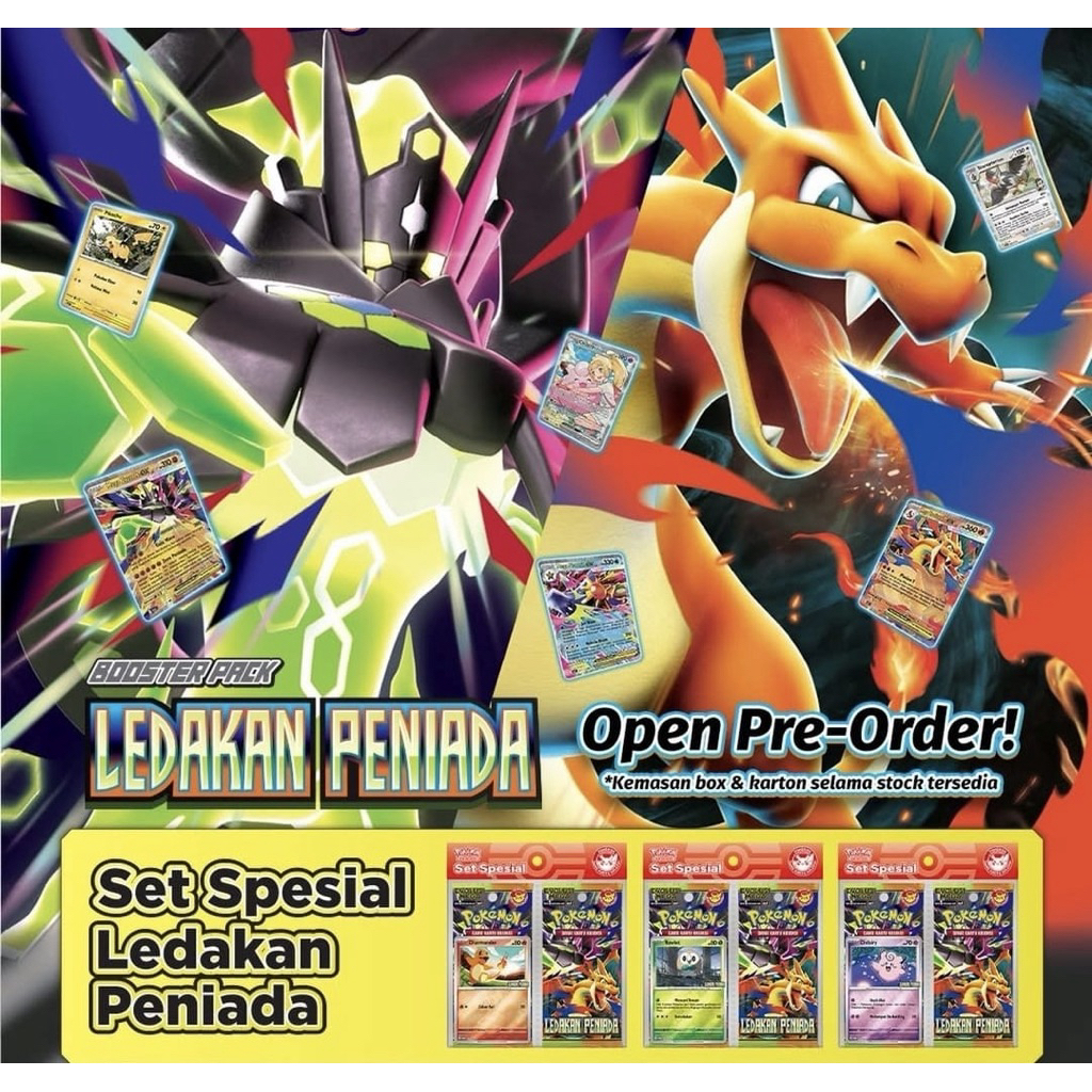 Pokemon Evolusi Mega Set Spesial Ledakan Peniada Indomaret