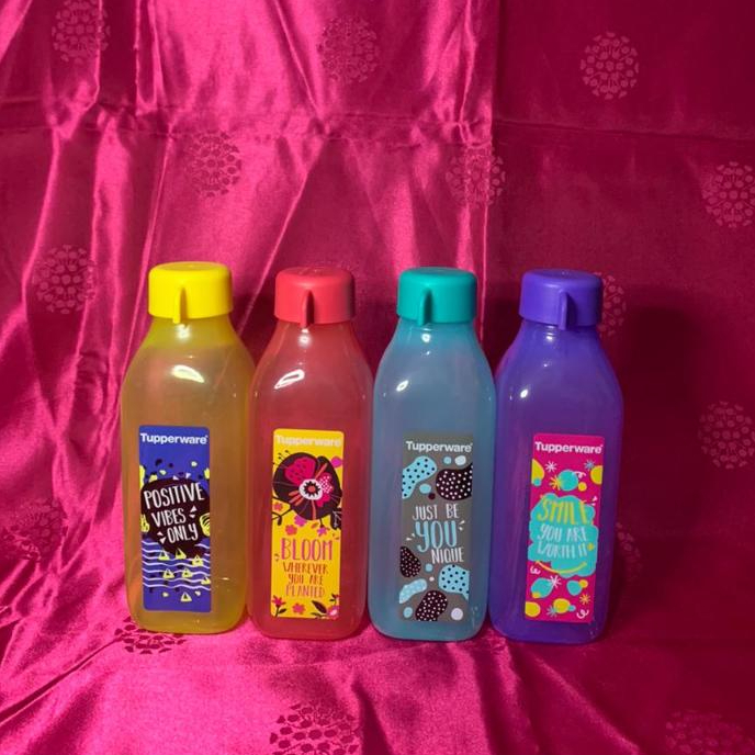 Tupperware Botol Minum Eco Bottle Square 500ml
