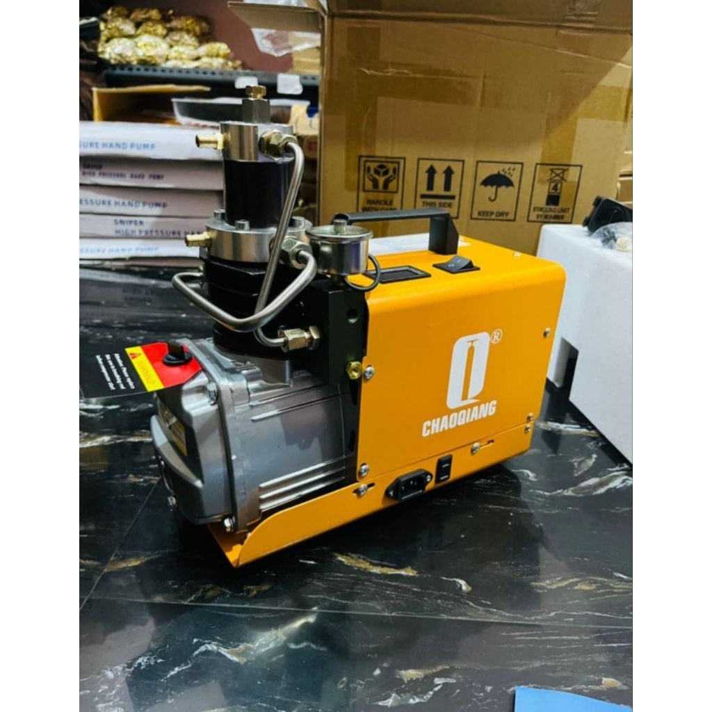 kompresor pcp 6000 psi, kompresor autostop, kompresor pcp elektrik