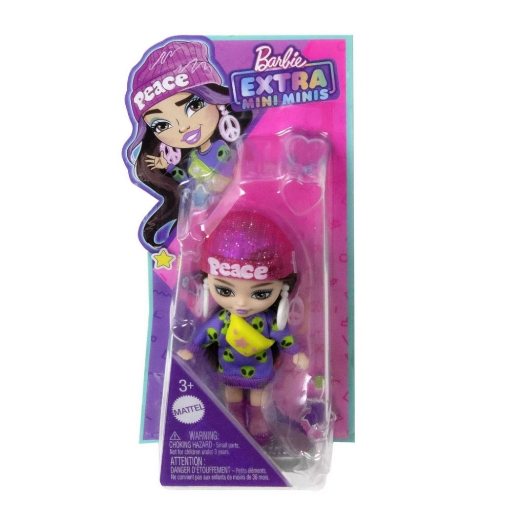 Boneka Barbie extra mini minis Baru